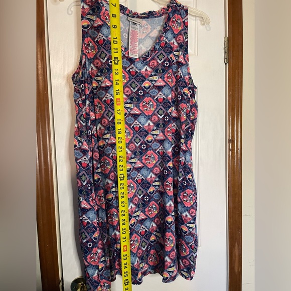 NWT Disney Cruise Line Womens Dress Sleeveless Pockets Captain Minnie Mickey XL - Picture 6 of 7